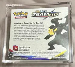 Pokemon TEAM UP Booster Box 36 packs - FACTORY SEALED ACRYLIC CASE INCLUDED - Image 2