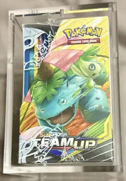Pokemon TEAM UP Booster Box 36 packs - FACTORY SEALED ACRYLIC CASE INCLUDED - Image 5