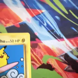Pokemon Surfing Pikachu 111/108 Evolutions Secret Rare Regular 50 HP Basic - Image 3