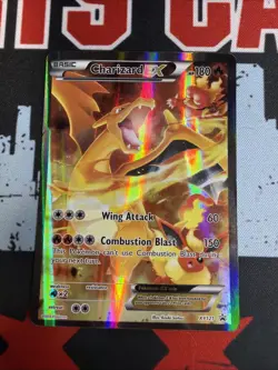 Pokemon 2016 Charizard EX XY121 XY Holo Moderately Played - Image 1