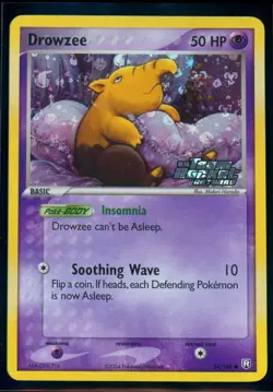 Pokemon EX TEAM ROCKET RETURNS - #54/109 Drowzee - Reverse Holo - ENG - NM - Image 1