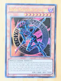 Dark Magician of Chaos YGLD-ENC02 NM Unlimited [Yu-Gi-Oh! Ultra Rare, Near Mint] - Image 1