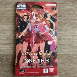 One Piece Heroines Edition EB-03 Sleeved Booster Pack Lot Of 10 In Hand Sealed - Image 3