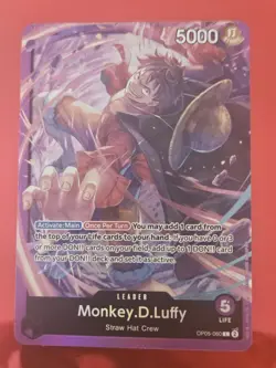 Monkey.D.Luffy (OP05-060) OP05-060 Starter Deck 18: PURPLE Monkey.D.Luffy Foil - Image 1