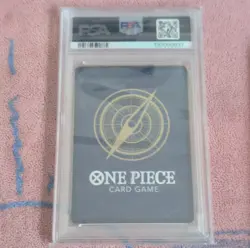 One Piece Sanji Romance Dawn OP01-013 Alternate Art Foil Alpha PSA 10 - Image 2