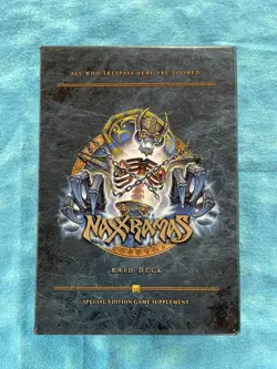 World of Warcraft TCG - Naxxramas Raid Deck - COMPLETE - Treasure INCLUDED! - Image 1