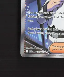 Team Rocket's Archer 223/182 Destined Rivals Full Art Ultra Rare Pokemon Card NM - Image 5