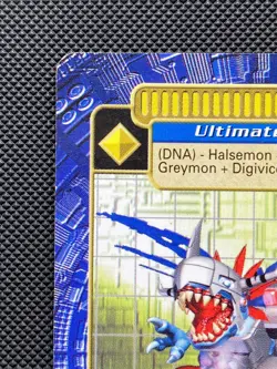 BO-143 MetalGreymon Digimon Card Digi-Battle Series 3 2000 Bandai - Image 2