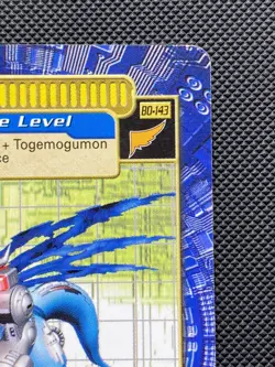BO-143 MetalGreymon Digimon Card Digi-Battle Series 3 2000 Bandai - Image 3