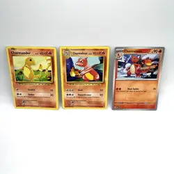 Charmander Charmeleon & Charizard Lot Of 17 Pokemon TCG Cards - Image 2