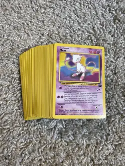 2x Vintage Mew Pokemon Cards WoTC Black Star Promo 8 NM-Mint - Image 2