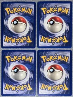 Pokemon TCG WOTC Base Set Card Lot x4 NM 💎 1999 Vintage Pokemon - Image 2