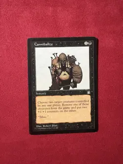 Cannibalize - Stronghold MTG Magic the Gathering Vintage Classic Card - Image 1