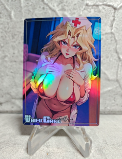Mai Valentine Trading Card Waifu Goddess Story Anime Girl holo Karte Manga Full - Image 1