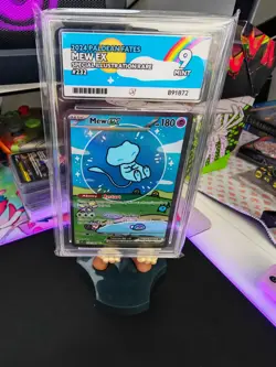 Pokemon Mew EX TCG Card Paldean Fates Sir, Ace 9, 'Bubble Mew' 232/091 - Image 1