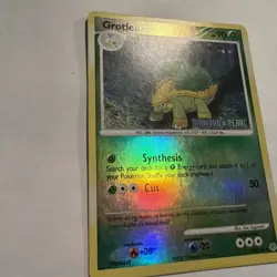 Grotle 49/130 Stamped Reverse Holo -Rare Holo Pokemon Card- Diamond Pearl - Image 3