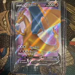Pokemon Champions Path Charizard V Promo Full Art Card SWSH050 Sealed - Image 1
