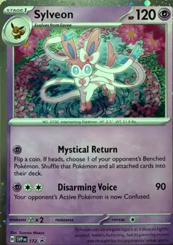 Sylveon - (Cosmos Holo) Holo Promo SV: Scarlet & Violet Promo Cards 172 NM - Image 1