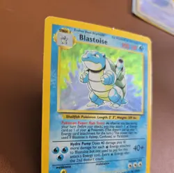 Blastoise 2/102 base set Holo Rare Card Pokemon TCG - Image 2