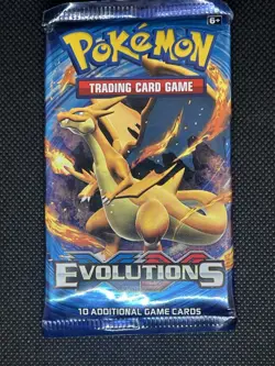 Pokemon XY Evolutions Booster Trading Card Game (820650801556) 820650801556 - Image 1