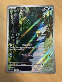Psyduck 175/165 Illustration Rare Holo English Card Scarlet & Violet 151 *READ* - Image 5