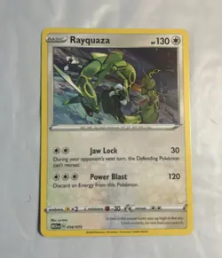 Pokemon Rayquaza - Promo SWS: Sword & Shield Promo Cards McDonald’s Freshly Open - Image 1