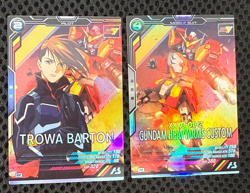 Gundam ARSENAL BASE Card UT02-022,060(M) Trowa Gundam Heavyarms BANDAI JAPAN - Image 1