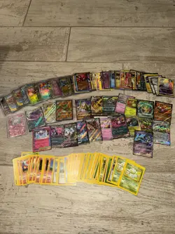HUGE Pokemon lot old cards, new cards mixed - Image 1
