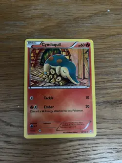 Pokemon TC Cyndaquil XY Breakthrough Trading Card NM - Image 1