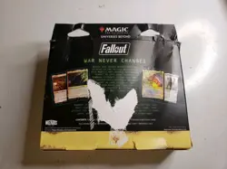 READ - Magic: Fallout Commander Deck Scrappy Survivors MTG SEALED/DISTRESSED BOX 195166228532 - Image 2