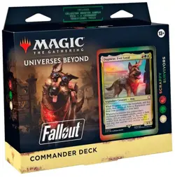 READ - Magic: Fallout Commander Deck Scrappy Survivors MTG SEALED/DISTRESSED BOX 195166228532 - Image 5