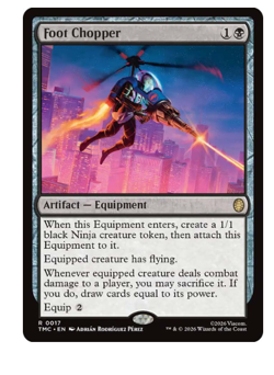 Foot Chopper Teenage Mutant Ninja Turtles MTG - Image 1