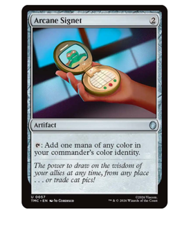 Arcane Signet Teenage Mutant Ninja Turtles MTG - Image 1