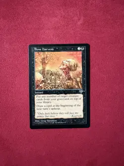 Bone Harvest - Mirage Magic The Gathering MTG 90’s Classic Vintage - Image 1