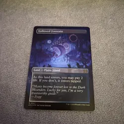 Hallowed Fountain - Borderless - #0347 - MTG 2026 ECL - Lorwyn Eclipsed Foil - Image 1