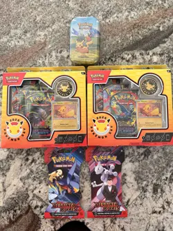 Pokemon lot 2026 Pokemon Day Boxes + Mini Tin + Destined Packs (Sealed) - Image 1