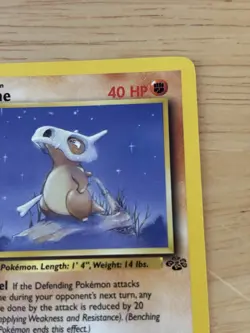Pokemon TCG Cubone Jungle Common Regular 50/64 Unlimited 1999 English - Image 4