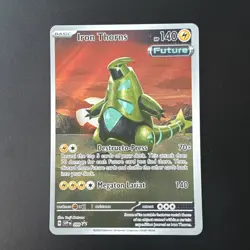 Pokemon Card Iron Thorns SVP 098 Black Star Promo Holo Rare - Image 1