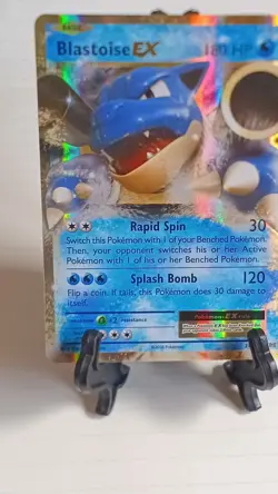 🔥*Mint* 🐢 Pokemon Blastoise EX 21/108 Evolutions Ultra Rare Holo 2016 - Image 1