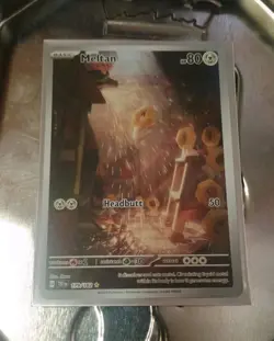 Meltan 179/162 Pokemon card SV05: Temporal Forces Holo Rare full art - Image 1