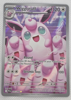 Pokemon Wigglytuff Illustration Rare Phantasmal Flames 105/094 EN NM - Image 1