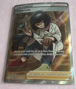 Pokemon Cara Liss: Shining Fates Ultra Rare Full Art Holo Trainer 067/072 - Image 1