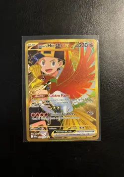 Ethan's Ho-Oh ex 239/182 Sv10: Destined Rivals Hyper Rare Full Art Holo Pokemon - Image 1