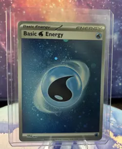 Pokemon 151 HD Cosmos Holo Basic Water Energy Master Set - Image 1