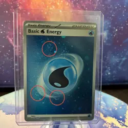 Pokemon 151 HD Cosmos Holo Basic Water Energy Master Set - Image 3
