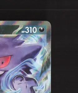 Gengar ex 104/162 Temporal Forces Ultra Rare Holo Pokemon Card NM - Image 4