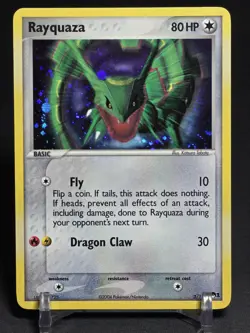 Pokemon TCG Rayquaza 3/17 - POP Series 1 - Holo Rare - 2004 Promo - NM/LP - Image 2