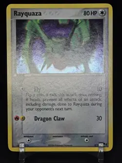 Pokemon TCG Rayquaza 3/17 - POP Series 1 - Holo Rare - 2004 Promo - NM/LP - Image 4