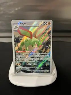 Pokemon TCG Flygon Card 101/94 Phantasmal Flames Illustration Rare NM - Image 1