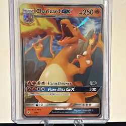 Charizard GX Hidden Fates Holo Ultra Rare Card 9/68 Pokemon TCG NM Condition - Image 1